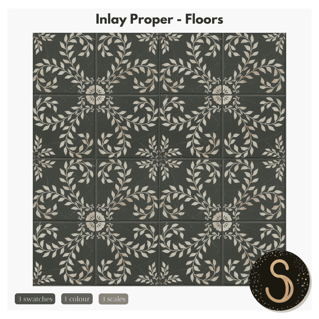 Скриншот мода Плитка для пола Inlay Proper